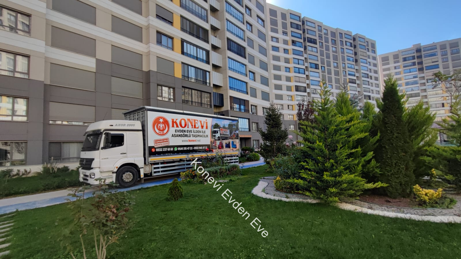 2025-Mayıs-İş-Başında - Konevi Evden Eve Taşımacılık | Asansörlü Nakliye Hizmeti